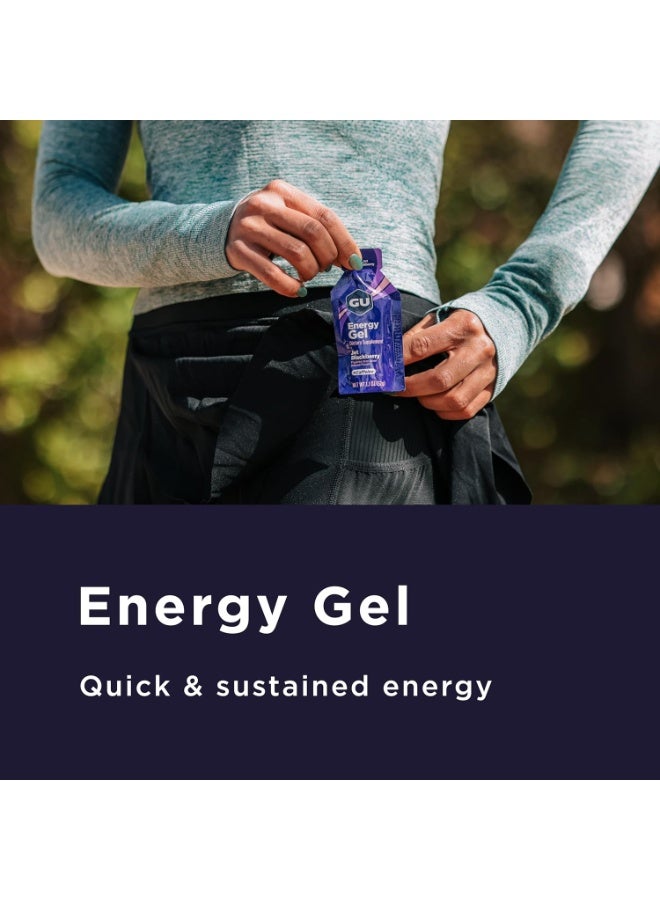 GU Energy Original Sports Nutrition Energy Gel (Assorted Flavours - 4Flavours x 6pcs, 24-Count) - Image 3